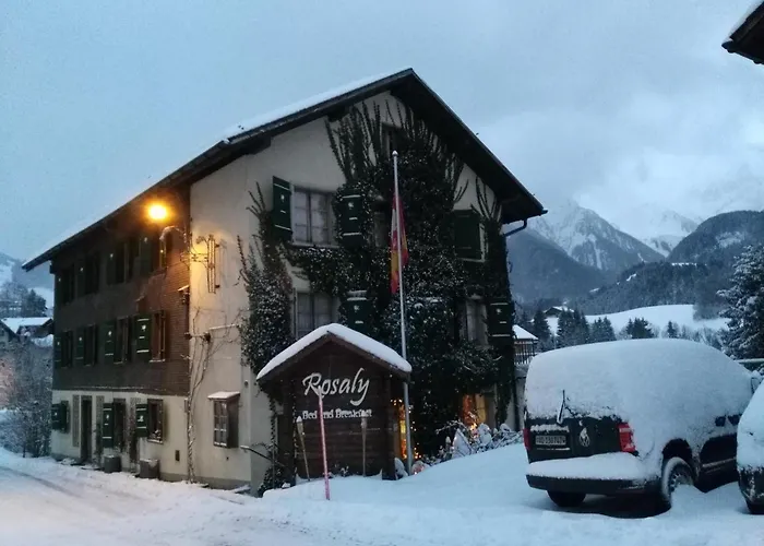 Chalet Rosaly Frühstückspension Chateau-d'Oex